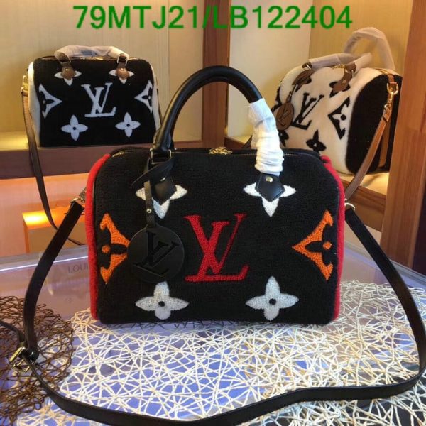 Louis Vuitton AAA+ Replica Fleece Speedy Bags LB12240489634