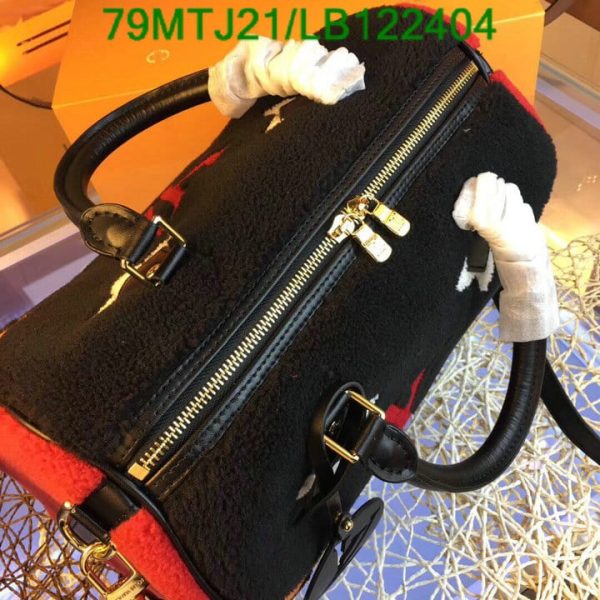 Louis Vuitton AAA+ Replica Fleece Speedy Bags LB12240489634