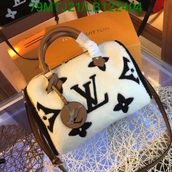 Louis Vuitton AAA+ Replica Fleece Speedy Bags LB12240489634