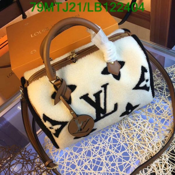 Louis Vuitton AAA+ Replica Fleece Speedy Bags LB12240489634