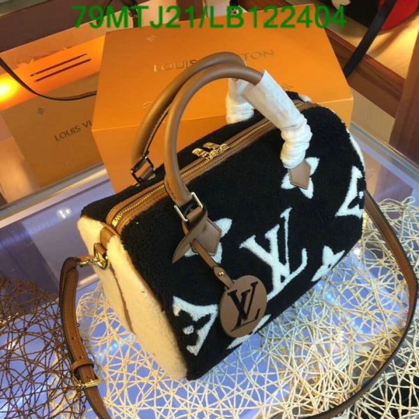 Louis Vuitton AAA+ Replica Fleece Speedy Bags LB12240489634