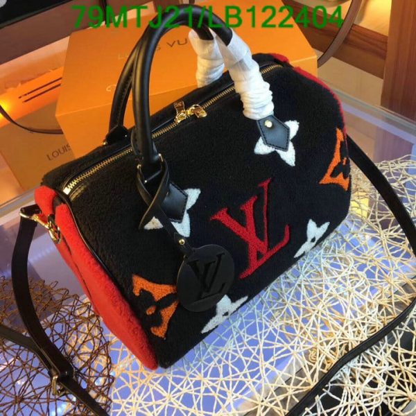 Louis Vuitton AAA+ Replica Fleece Speedy Bags LB12240489634