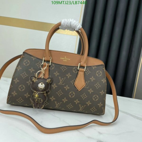 Louis Vuitton AAA+ Replica Flower Tote Monogram Canvas  LB74403274598