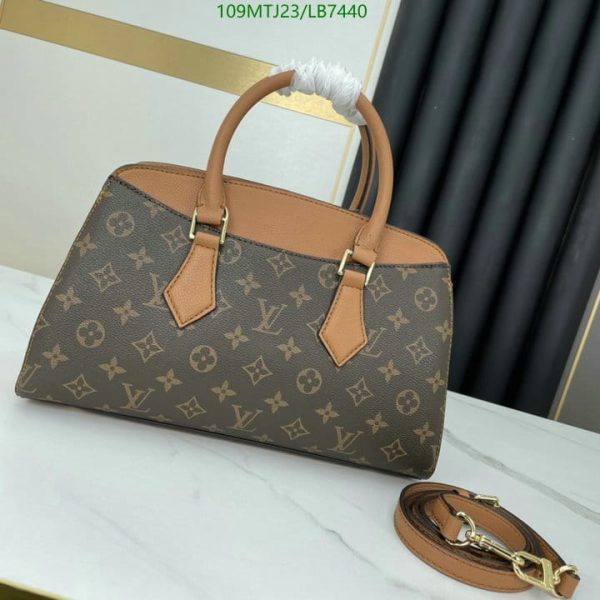 Louis Vuitton AAA+ Replica Flower Tote Monogram Canvas  LB74403274598