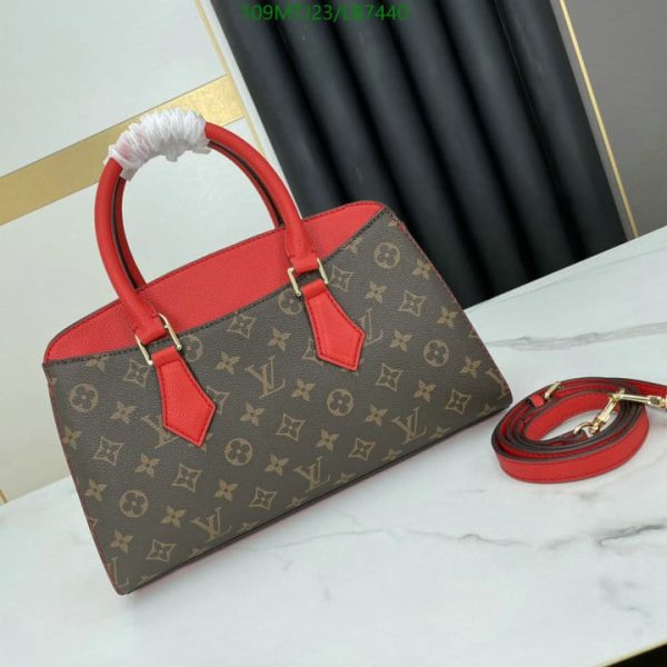 Louis Vuitton AAA+ Replica Flower Tote Monogram Canvas  LB74403274598