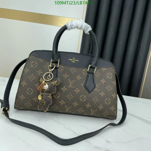 Louis Vuitton AAA+ Replica Flower Tote Monogram Canvas  LB74403274598