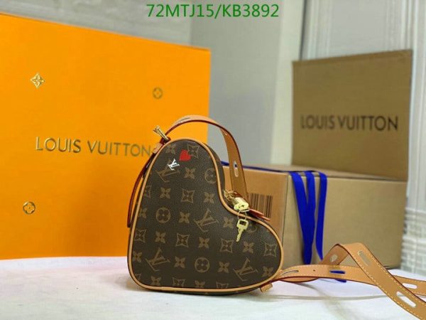 Louis Vuitton AAA+ Replica Game On Coeur Heart Bag KB38923165789