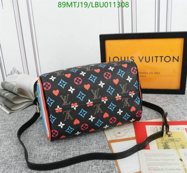 Louis Vuitton AAA+ Replica Game On Speedy Bandouliere Bag LBU0113083648