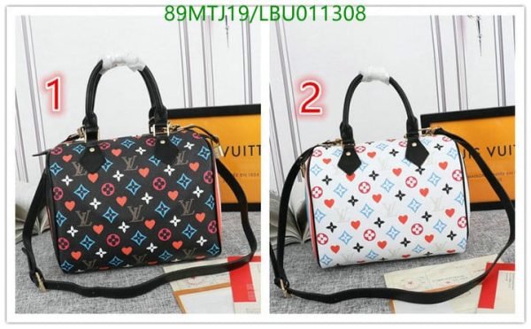 Louis Vuitton AAA+ Replica Game On Speedy Bandouliere Bag LBU0113083648