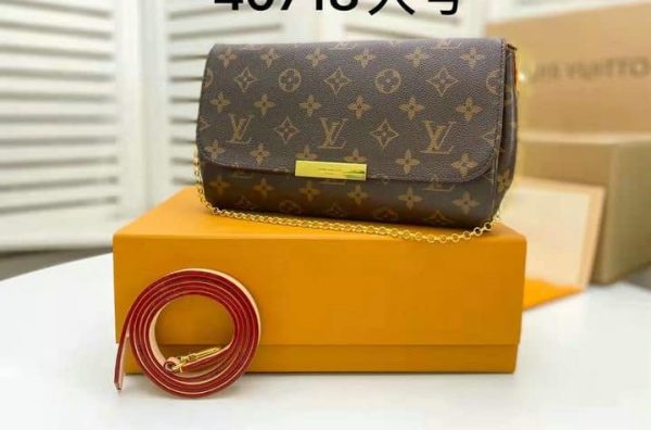 Louis Vuitton AAA+ Replica Genuine Leather PM Crossbody Bag LB16601394287