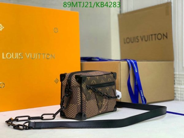 Louis Vuitton AAA+ Replica Giant Damier Ebene Mini Soft Trunk KB42831739063