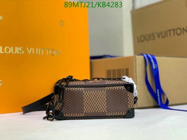 Louis Vuitton AAA+ Replica Giant Damier Ebene Mini Soft Trunk KB42831739063