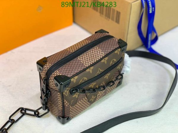 Louis Vuitton AAA+ Replica Giant Damier Ebene Mini Soft Trunk KB42831739063