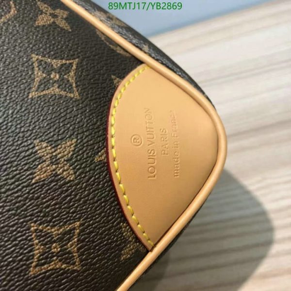 Louis Vuitton AAA+ Replica Handmade Leather Odeon MM Crossbody Bag YB28698964726