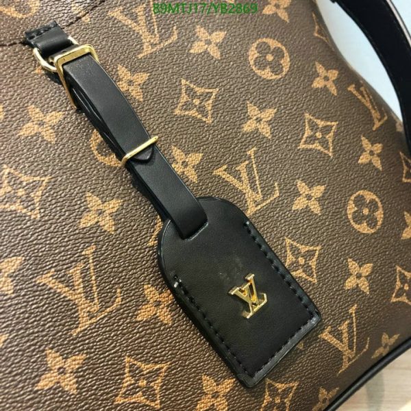 Louis Vuitton AAA+ Replica Handmade Leather Odeon MM Crossbody Bag YB28698964726