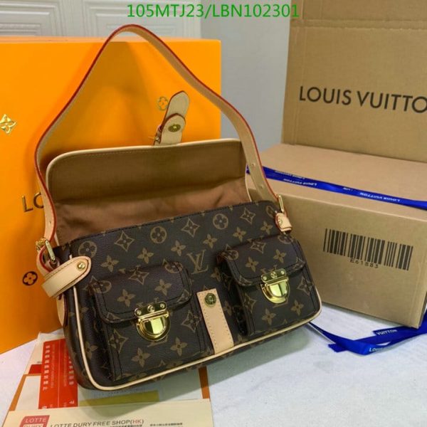 Louis Vuitton AAA+ Replica Hudson PM Shoulder Bag LBN1023015076