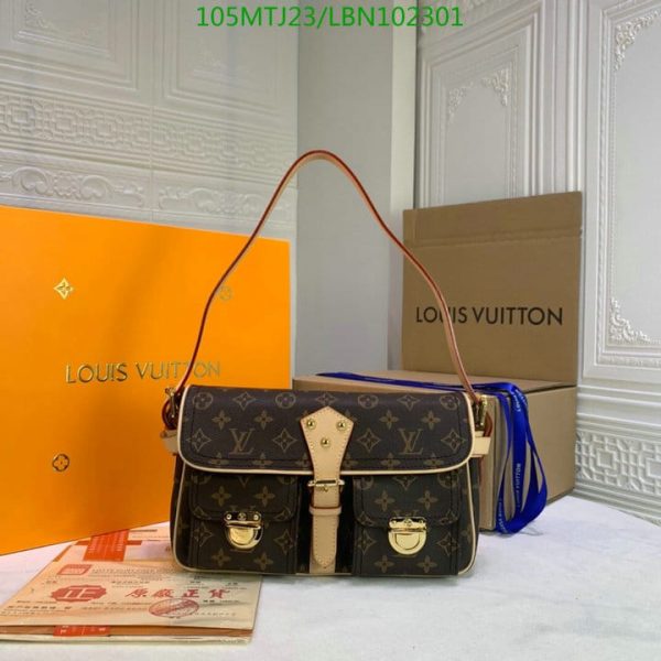 Louis Vuitton AAA+ Replica Hudson PM Shoulder Bag LBN1023015076