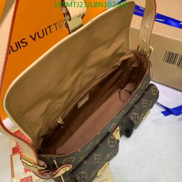 Louis Vuitton AAA+ Replica Hudson PM Shoulder Bag LBN1023015076