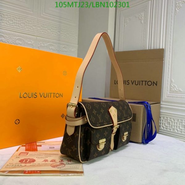 Louis Vuitton AAA+ Replica Hudson PM Shoulder Bag LBN1023015076