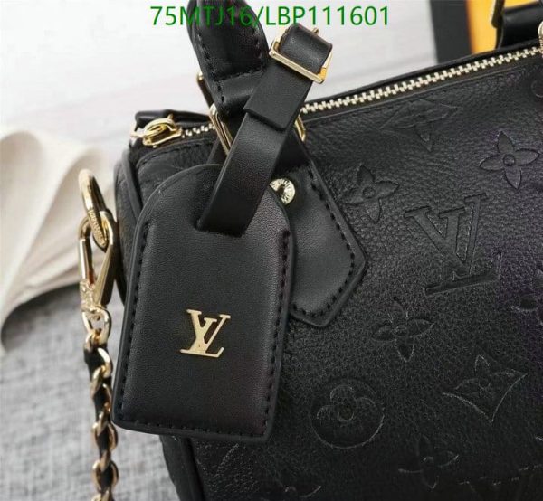 Louis Vuitton AAA+ Replica  Ink Embossed Speedy Bandouliere Bag LBP1116015634