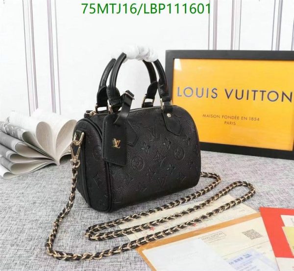 Louis Vuitton AAA+ Replica  Ink Embossed Speedy Bandouliere Bag LBP1116015634