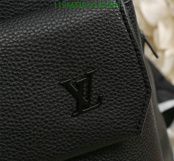 Louis Vuitton AAA+ Replica Inspired Travel Black Backpack LB16631672984