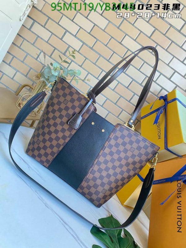 Louis Vuitton AAA+ Replica Jersey Damier Canvas Shoulder Bag YB31458963547