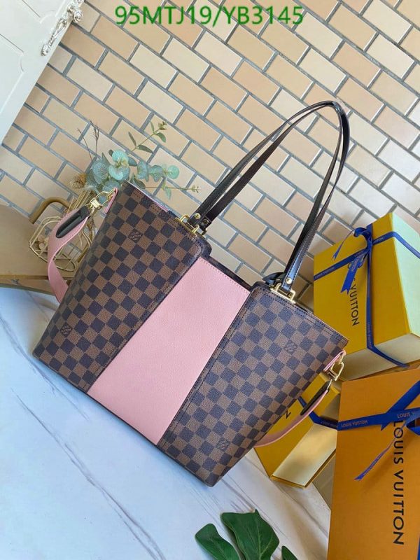 Louis Vuitton AAA+ Replica Jersey Damier Canvas Shoulder Bag YB31458963547