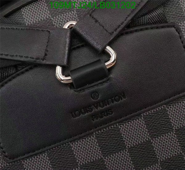 Louis Vuitton AAA+ Replica Josh Backpack Damier Graphite LB03120250127