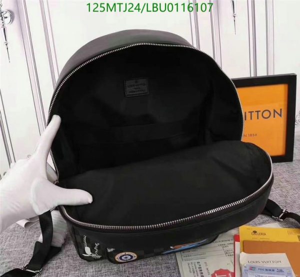 Louis Vuitton AAA+ Replica Josh Backpack Damier Graphite LBU0116107654