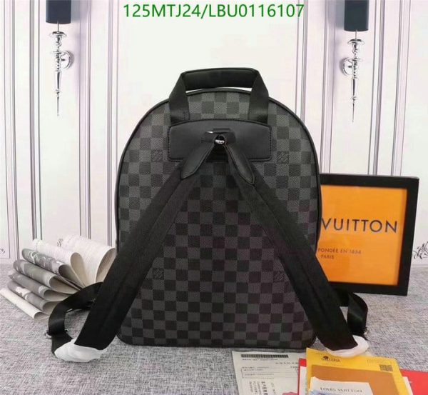 Louis Vuitton AAA+ Replica Josh Backpack Damier Graphite LBU0116107654