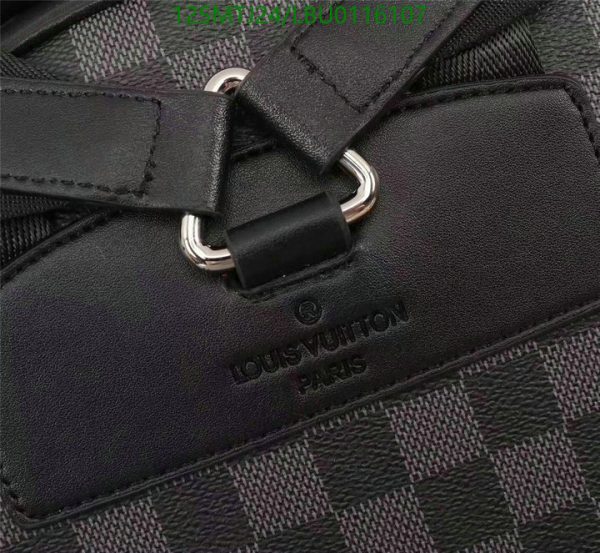 Louis Vuitton AAA+ Replica Josh Backpack Damier Graphite LBU0116107654