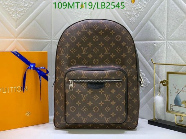 Louis Vuitton AAA+ Replica Josh Macassar Backpack LB25458965472