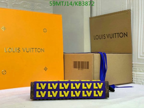 Louis Vuitton AAA+ Replica Kasai Clutch Damier Ebene KB3872634895