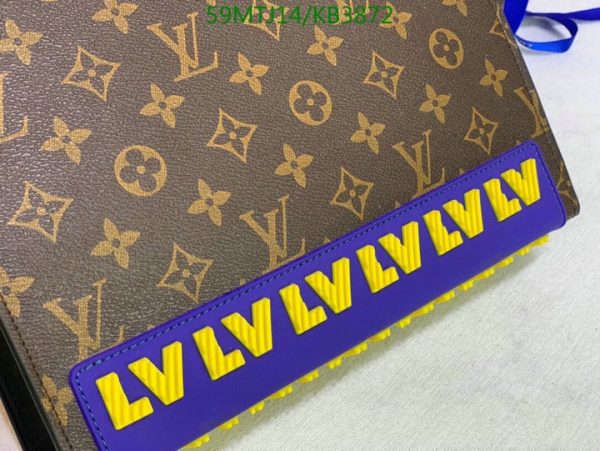 Louis Vuitton AAA+ Replica Kasai Clutch Damier Ebene KB3872634895