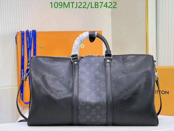 Louis Vuitton AAA+ Replica Keepall Bandouliere Bag LB74227925483