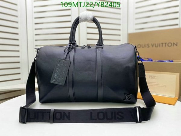 Louis Vuitton AAA+ Replica Keepall Bandouliere Bag Taigarama YB24056543789