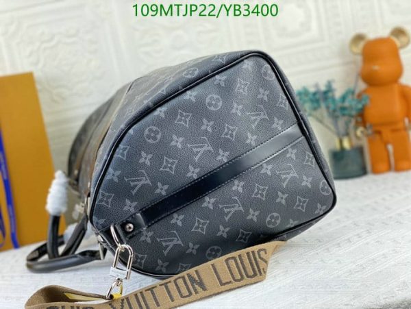 Louis Vuitton AAA+ Replica Keepall Bandouliere Duffle Bag YB34008963214