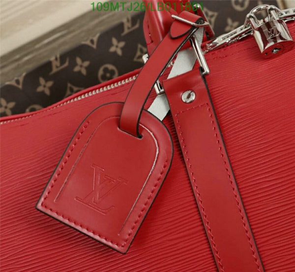 Louis Vuitton AAA+ Replica Keepall Bandouliere Epi LB01180175139