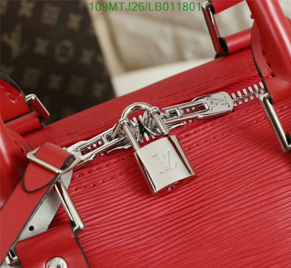 Louis Vuitton AAA+ Replica Keepall Bandouliere Epi LB01180175139