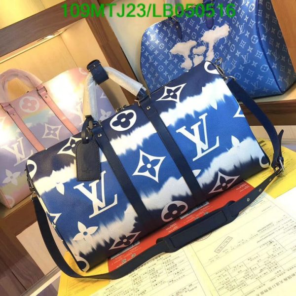 Louis Vuitton AAA+ Replica Keepall Bandouliere Escal Backpack LB05051651793