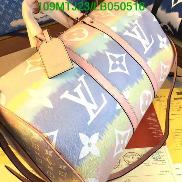 Louis Vuitton AAA+ Replica Keepall Bandouliere Escal Backpack LB05051651793