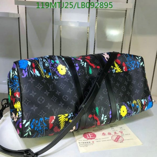 Louis Vuitton AAA+ Replica Keepall Bandoulière Hardware LB09289567015