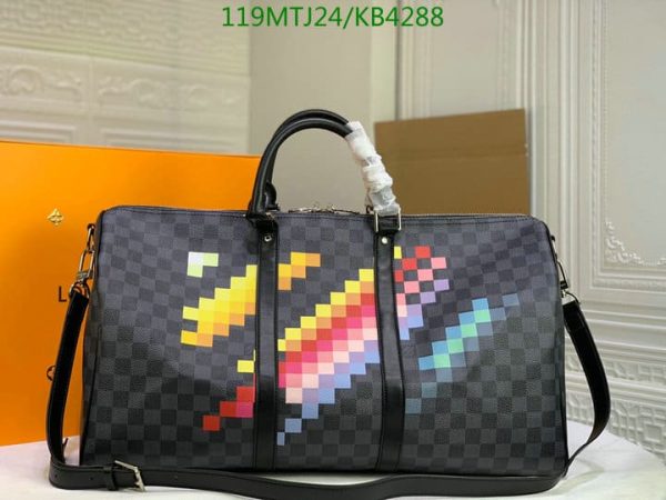 Louis Vuitton AAA+ Replica Keepall Bandouliere Heritage KB42886538654