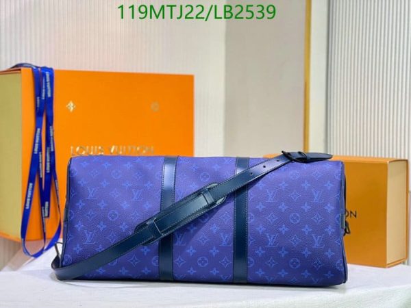 Louis Vuitton AAA+ Replica  Keepall Bandouliere Travel Bag LB25398945136