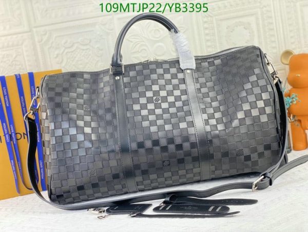 Louis Vuitton AAA+ Replica Keepall Bandouliere Travel Bag YB33958956247