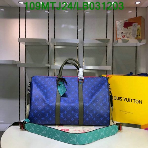 Louis Vuitton AAA+ Replica Keepall Taigarama LB03120380136