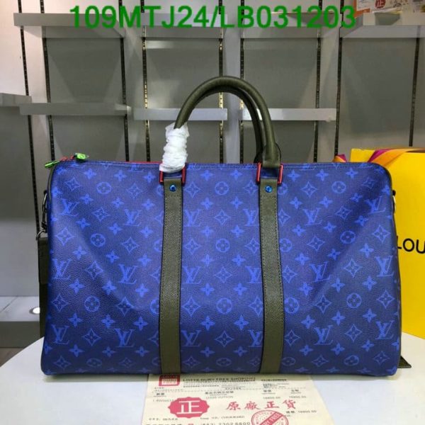 Louis Vuitton AAA+ Replica Keepall Taigarama LB03120380136