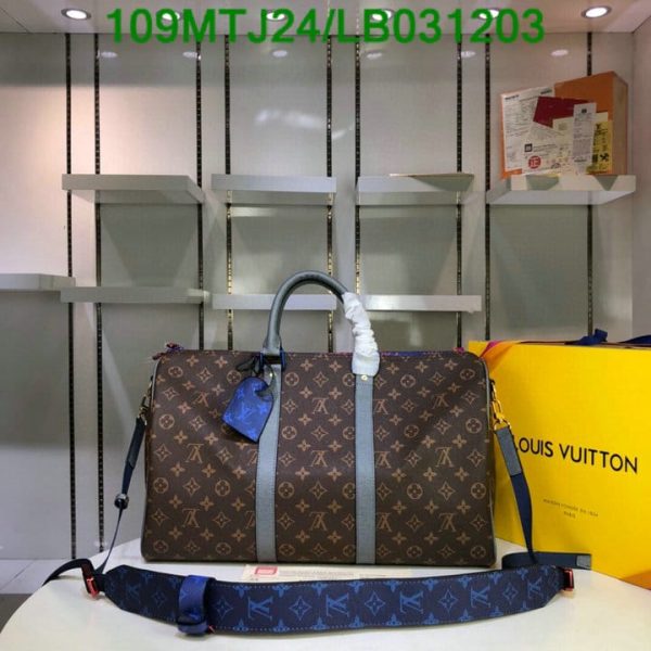 Louis Vuitton AAA+ Replica Keepall Taigarama LB03120380136