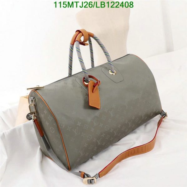 Louis Vuitton AAA+ Replica Keepall Titanium LB12240884015